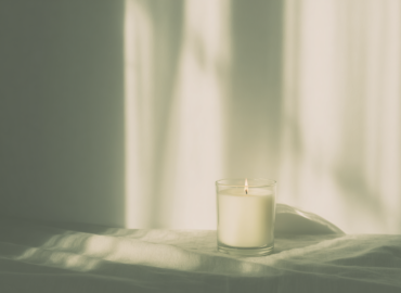 Serene Candlelit Moment